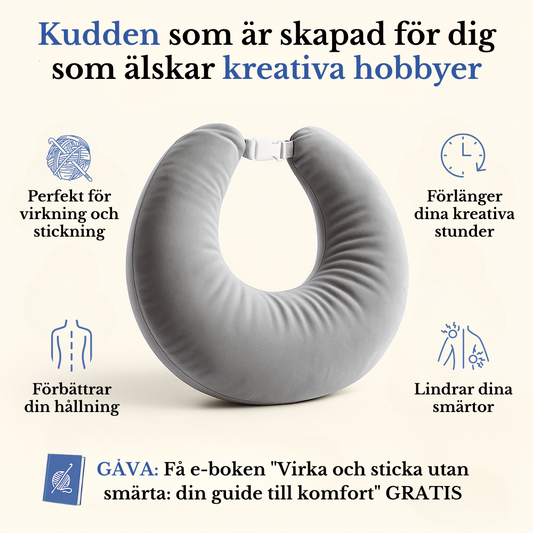 Ergonomisk Kudde Crealis – Bekväm följeslagare för kreativa stunder